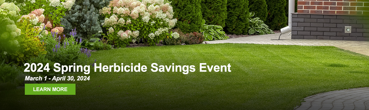 Learn more about the 2024 Spring Herbicide Savings Event