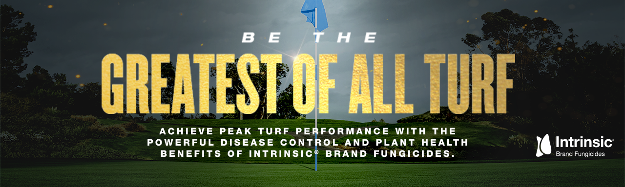 Achieve peak turf performance with the powerful disease control and plant health benefits of Intrinsic Brand Fungicides.